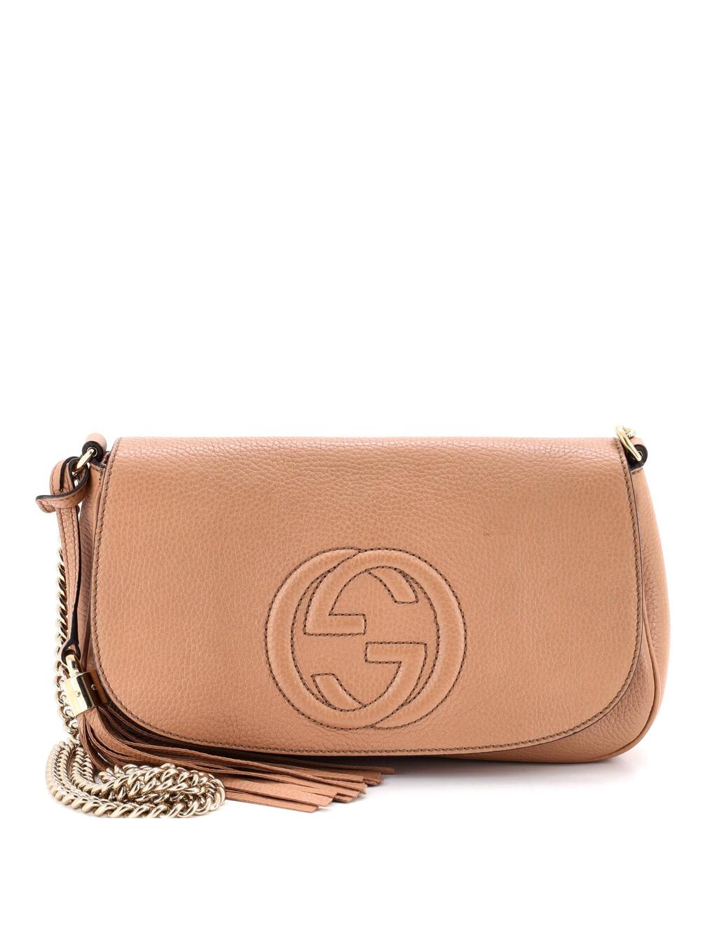 Gucci Soho Chain Crossbody Bag Leather #377046G13B